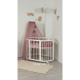 Ingvart Canopy with popmons, Dusty Rose