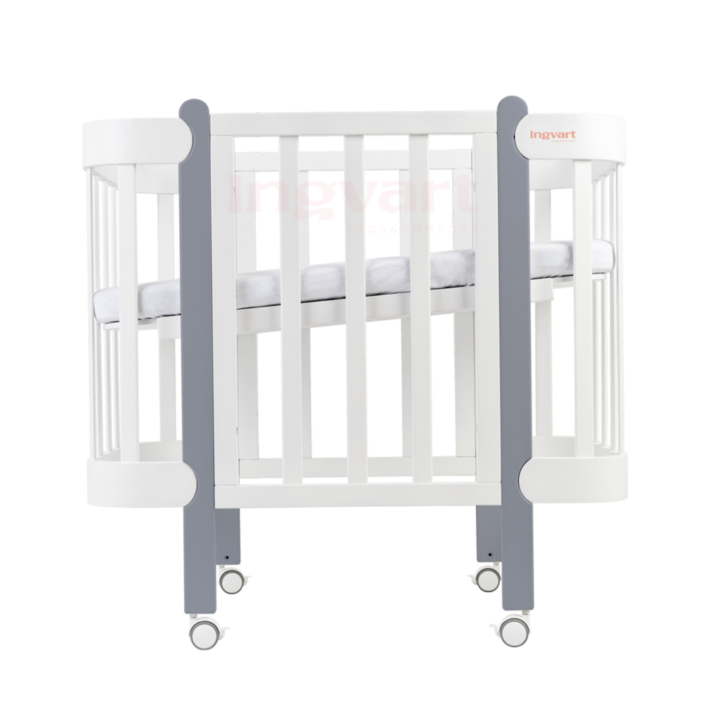 Ingvart Nika Crib 120*60cm White