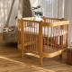 Ingvart Nika Crib 120*60cm Natural