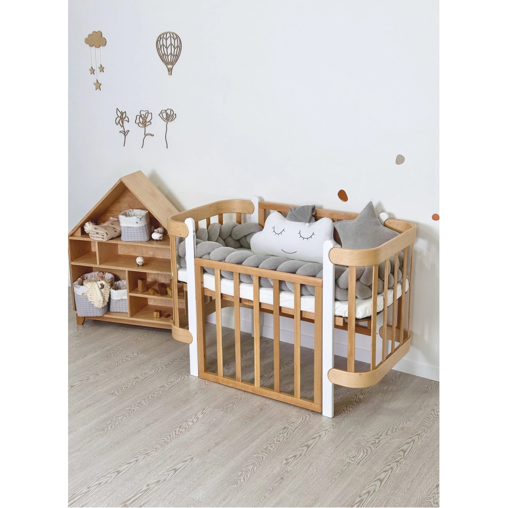 Ingvart Nika Crib 120*60cm Natural