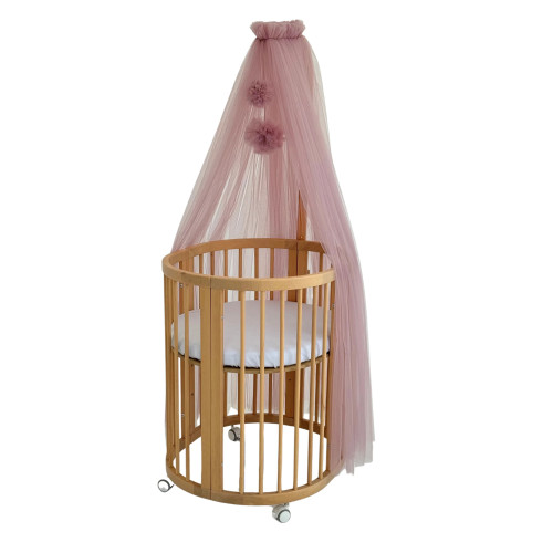 Ingvart Canopy with popmons, Dusty Rose