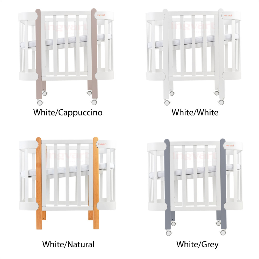 Ingvart Nika Crib 120*60cm White