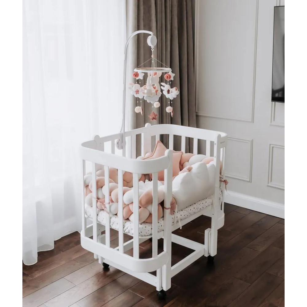 Ingvart Nika Crib 120*60cm White