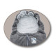 Heitmann Felle Eisbärchen guļammaiss kulbai un autokrēslam, 79 × 39 cm grey melted