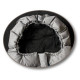 Heitmann Felle Eisbärchen Ziemas guļammaiss, 98 × 47 cm grey melted