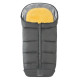 Heitmann Felle Eisbärchen 2in1 Comfort guļammaiss ar dabīgo aitādu, 105 × 47 cm grey melted