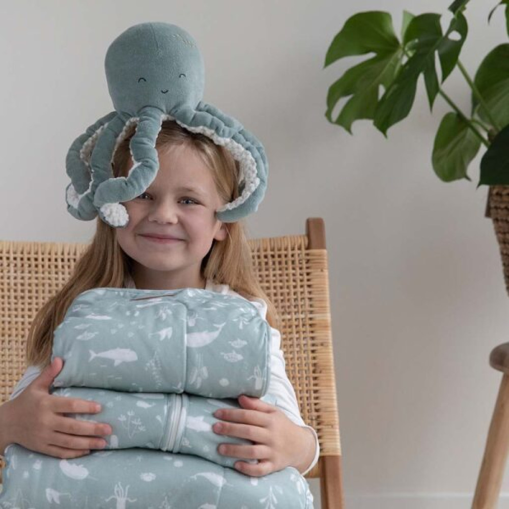 Little Dutch mīksta rotaļlieta Astoņkājis Mint