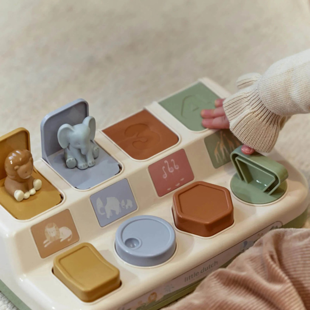 Little Dutch Pop-up animals ´Safari Friends´
