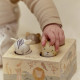 Little Dutch koks Pop­up rotaļlieta ´Safari Friends´ FSC