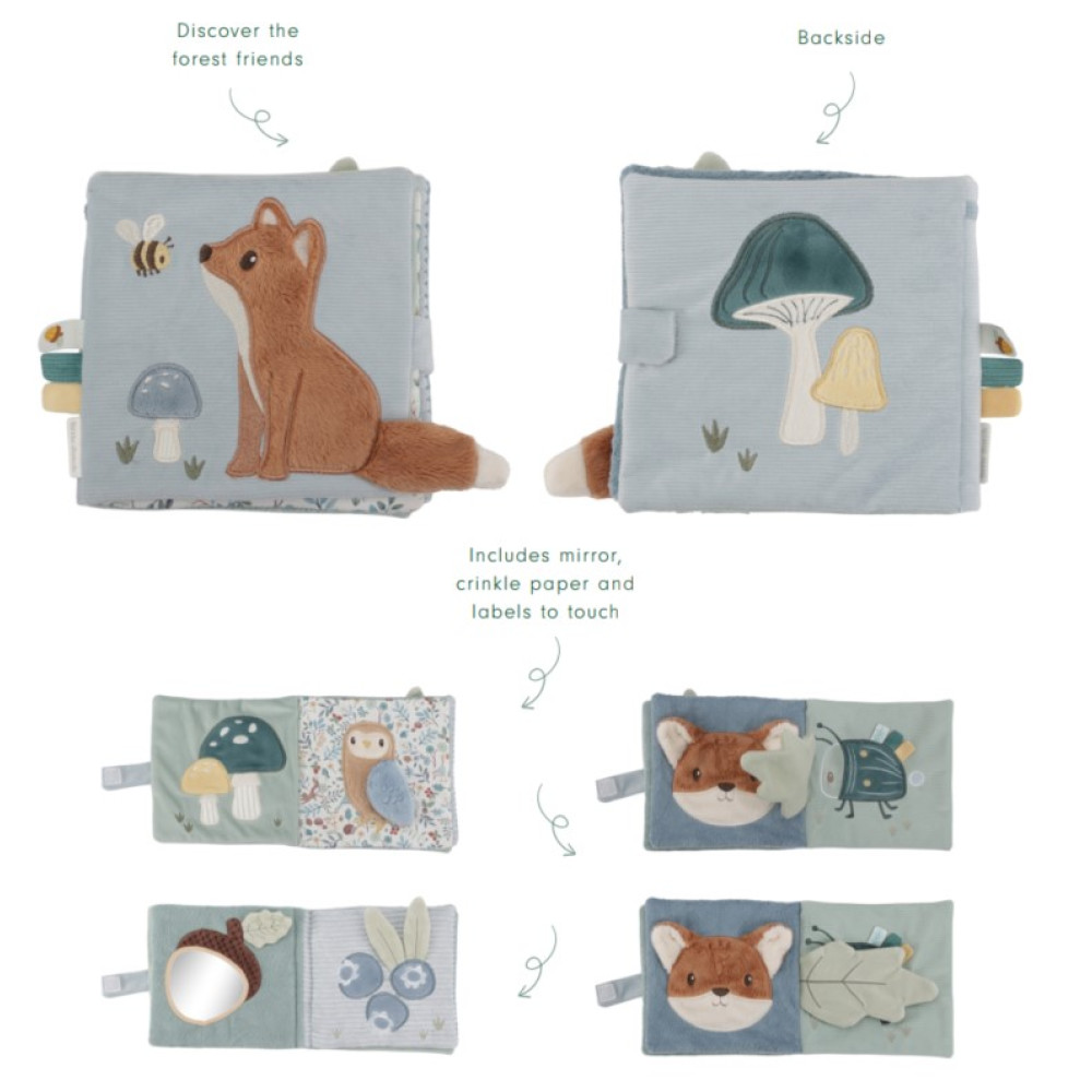 Little Dutch Soft activity book large ´Forest Friends´ GRS