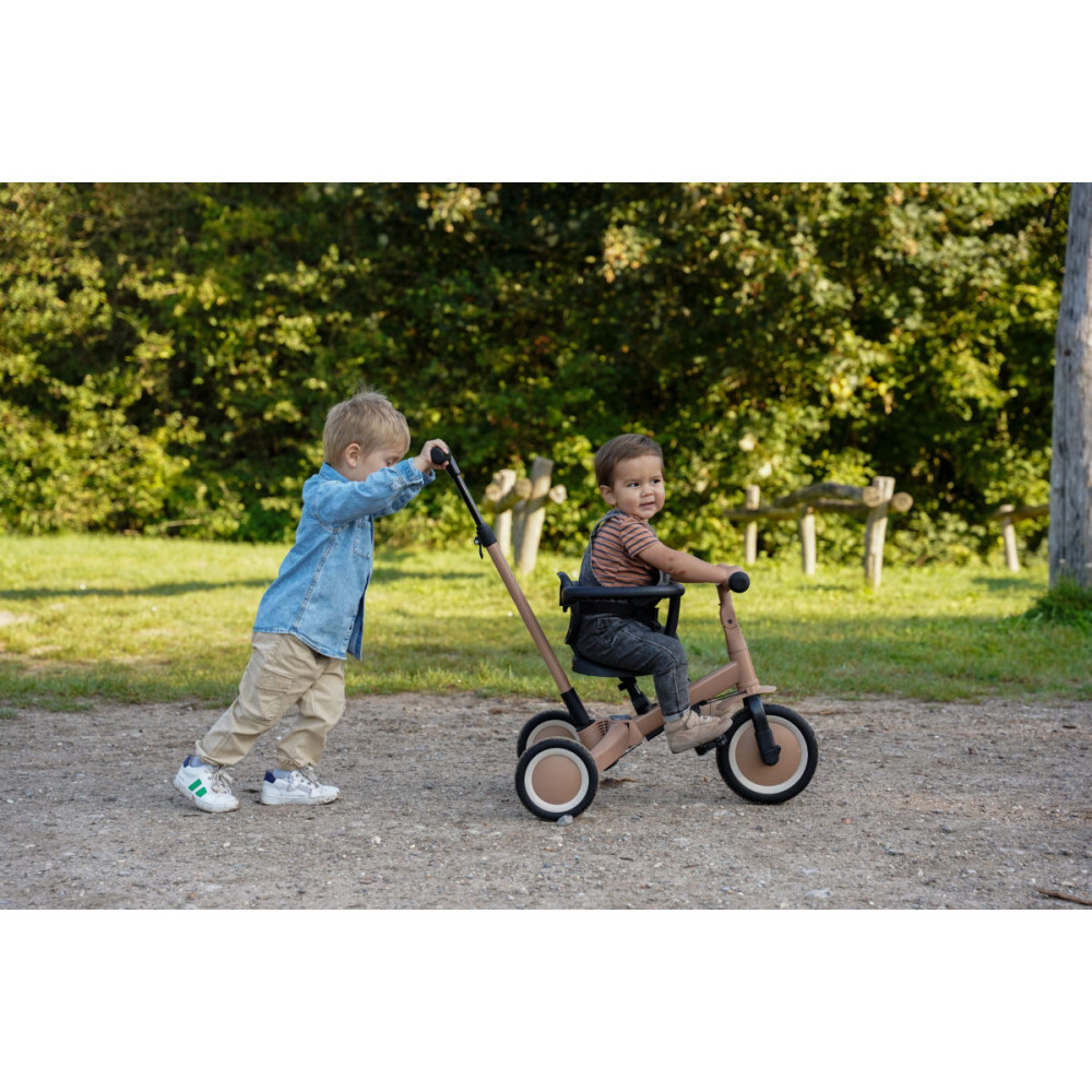 Lio 4 in 1 Trycicle with Pushbar ´Macchiato´