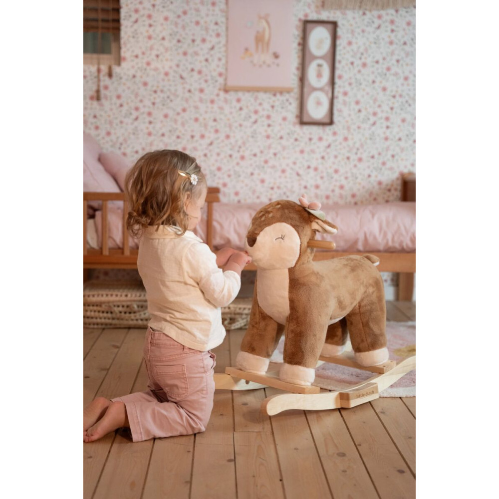 Little Dutch Rocking Deer ´Fairy Garden´ FSC