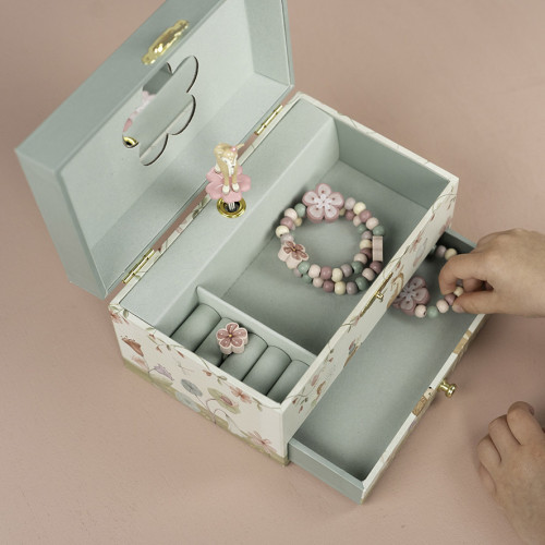 Muzikāla rotaslietu lādīte Little Dutch Musical Jewellery Box ´Forest Friends´