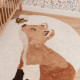 Little Dutch Rug ´Fox with Bee´ 110×110 cm