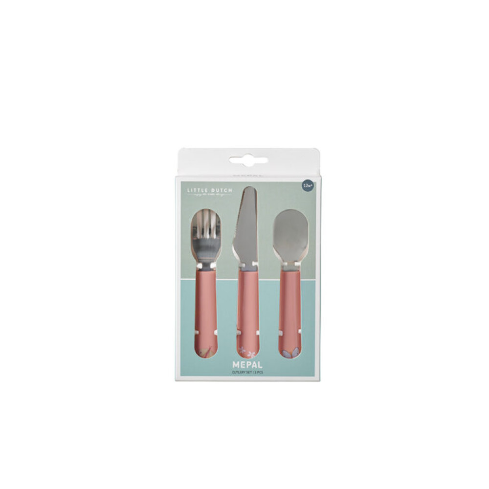 Little Dutch Children’s cutlery set ´Flowers & Butterflies´ Little Dutch Children’s cutlery set ´Flowers & Butterflies´