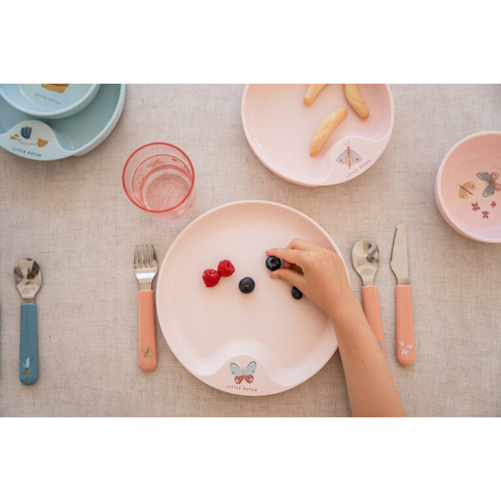 Little Dutch Children’s cutlery set ´Flowers & Butterflies´ Little Dutch Children’s cutlery set ´Flowers & Butterflies´