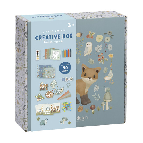 Little Dutch Mākslinieka komplekts Creativity Box XL ´Forest Friends´