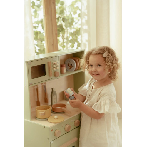 Little Dutch Wooden Play Kitchen `Mint` FSC