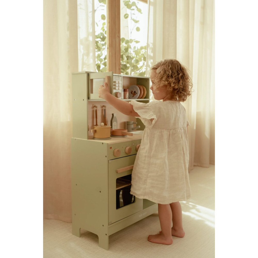 Little Dutch Wooden Play Kitchen `Mint` FSC