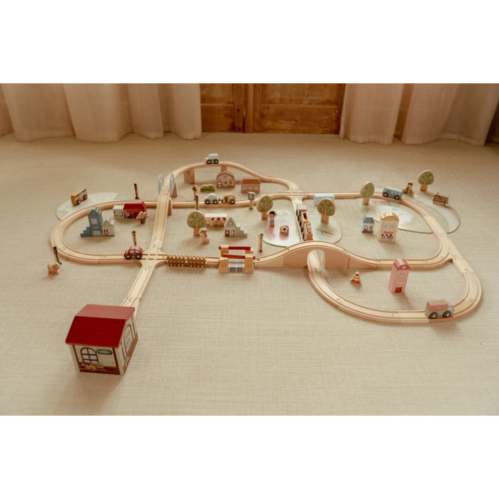 Little Dutch Train Track Set XL FSC