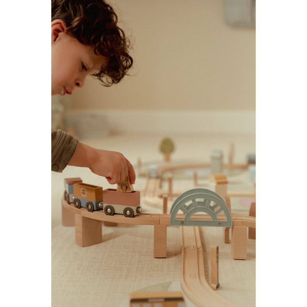 Little Dutch Train Track Set XL FSC