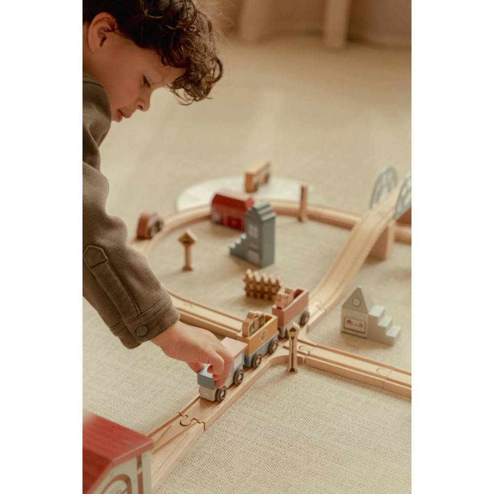 Little Dutch Train Track Set XL FSC