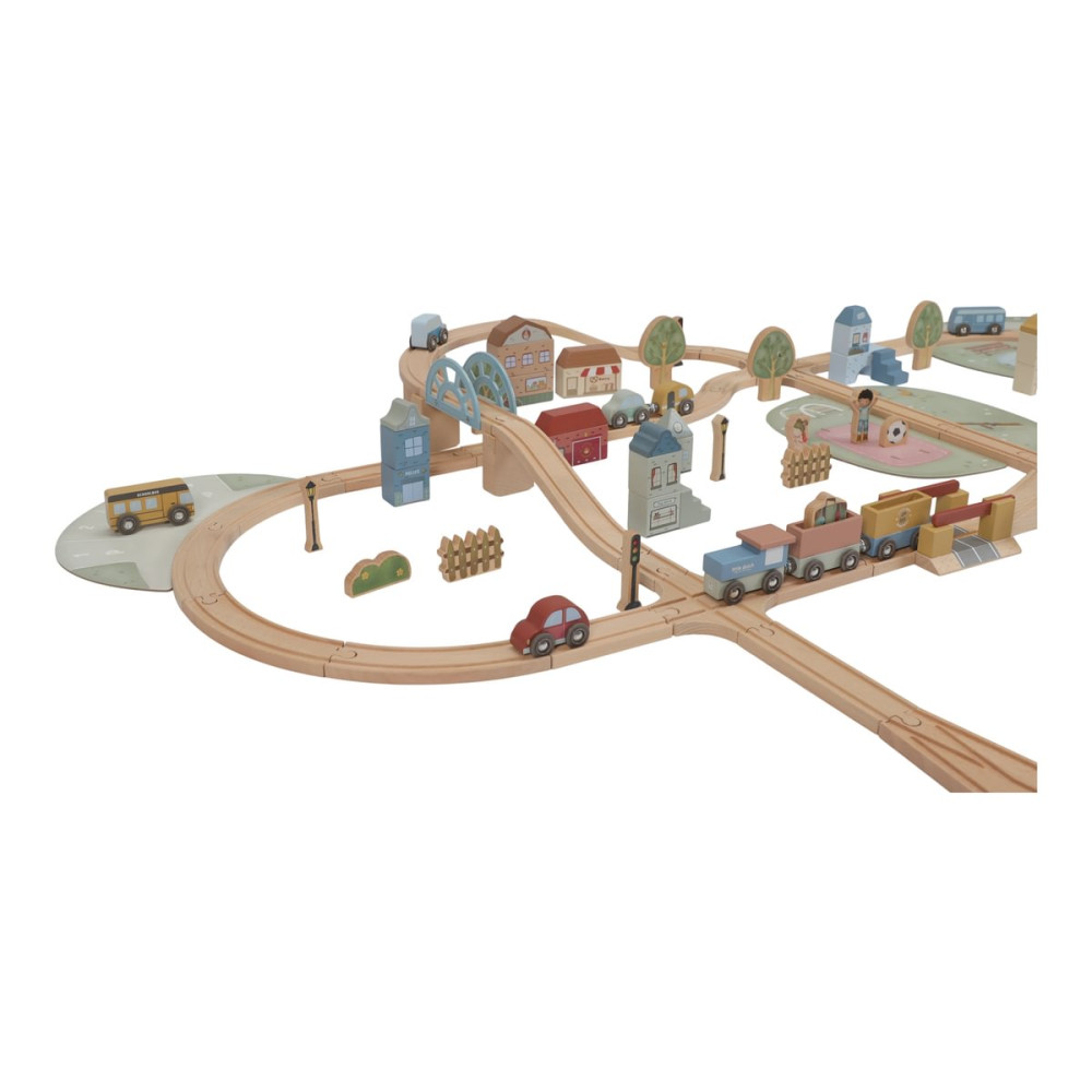 Little Dutch Train Track Set XL FSC