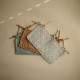 Mushie Crib Pocket - Eucalyptus