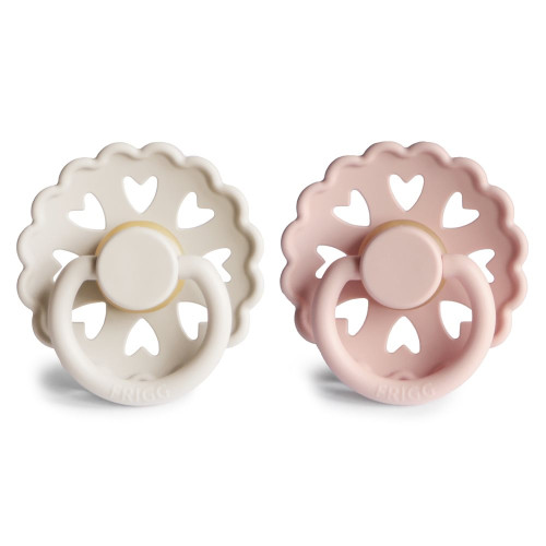 FRIGG Daisy - Round Latex 2-Pack Pacifiers - The Ugly Duckling/The Little Match Girl