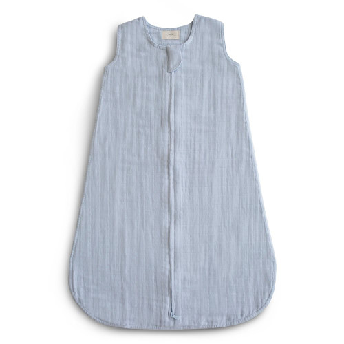 Mushie Muslin Sleep Bag - Baby Blue 