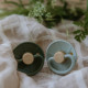 FRIGG Little Viking - Round Latex 2-Pack Pacifiers - Holger/Ragnar