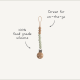 Mushie Pacifier Clips - Eva Iron