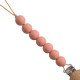 Mushie Pacifier Clips - Halo Powder