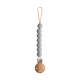 Mushie Pacifier Clips - Halo Stone