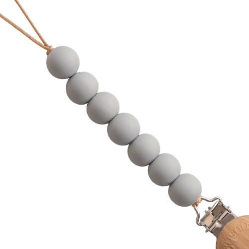Mushie Pacifier Clips - Halo Stone