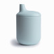 Mushie Silicone Sippy Cup 175 ml - Powder Blue