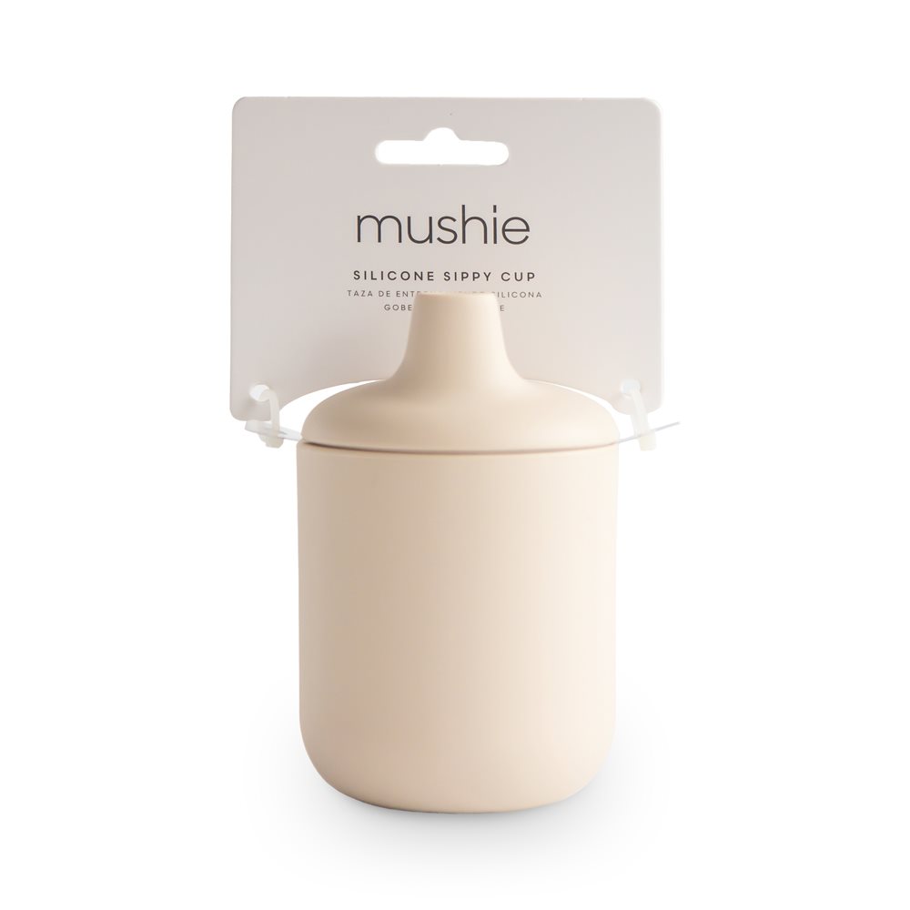 Mushie Silicone Sippy Cup 175 ml - Powder Blue