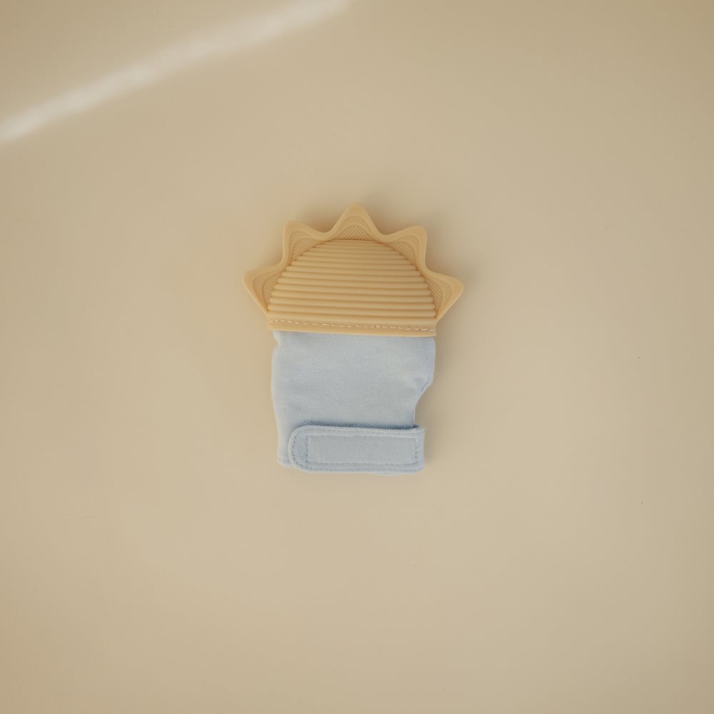 Mushie Teething Mitten - Sun