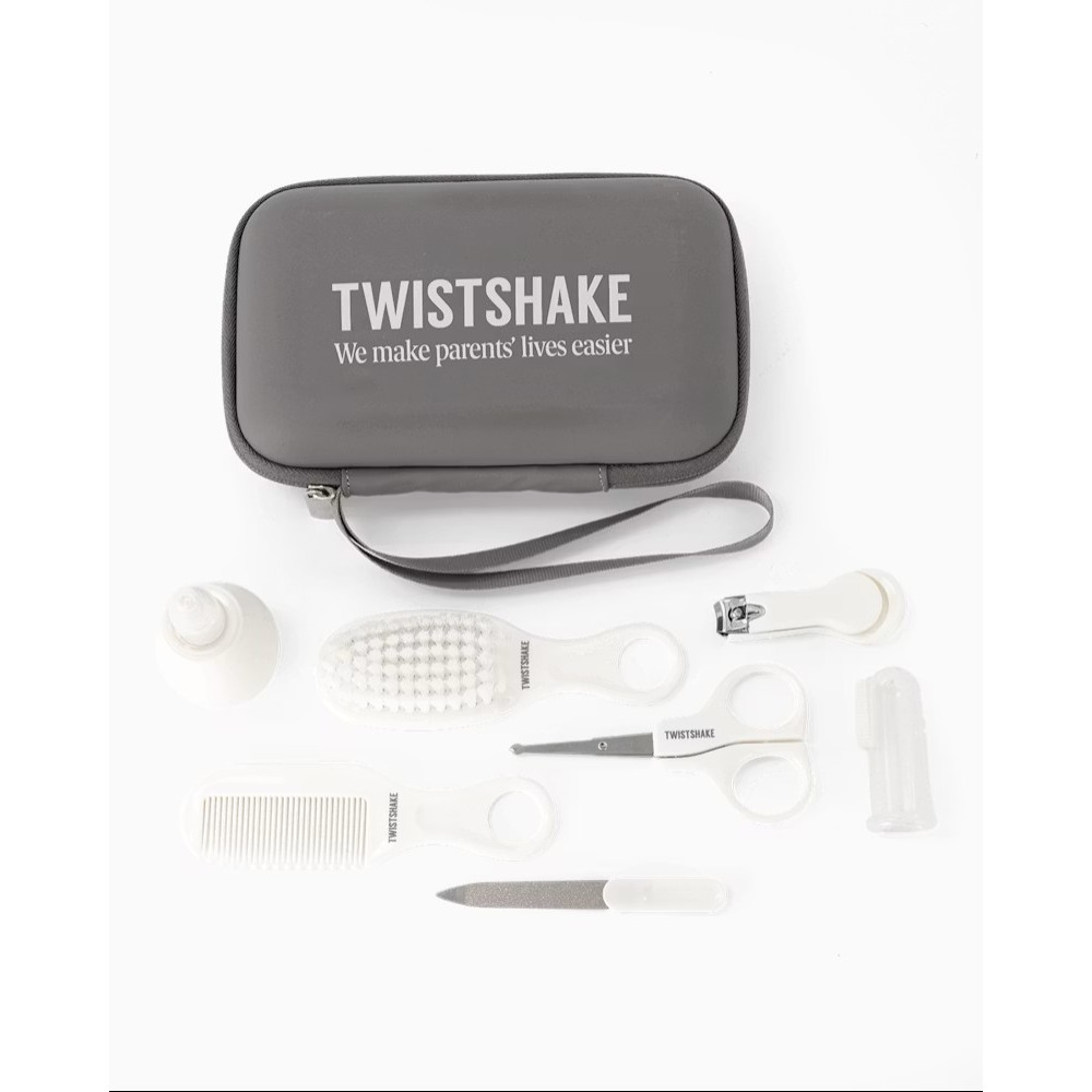Twistshake Essential kopšanas komplekts 7-in-1, Grey&White