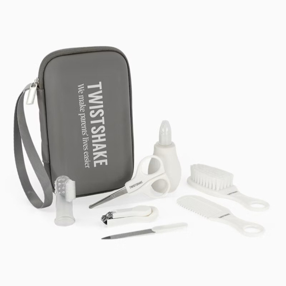 Twistshake Essential kopšanas komplekts 7-in-1, Grey&White