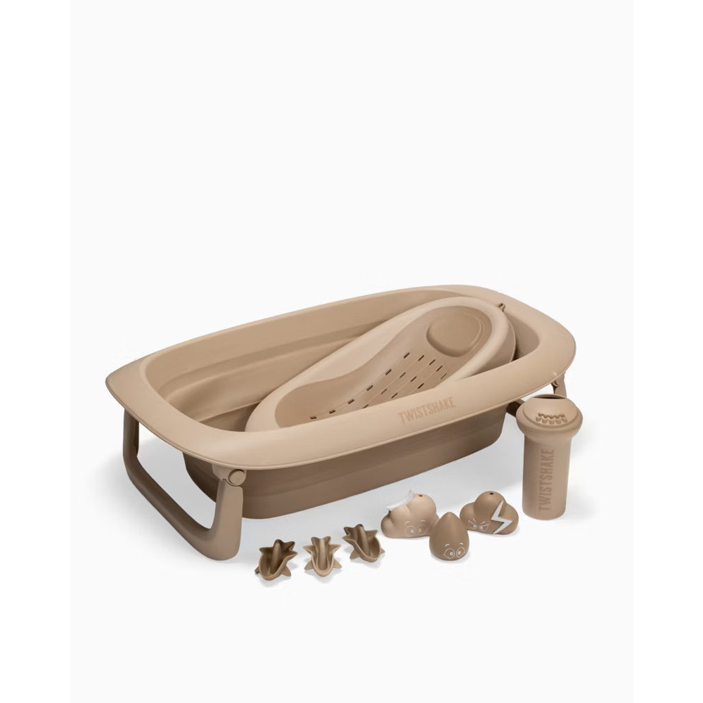Twistshake Luxury Bath Kit Faded Mocha