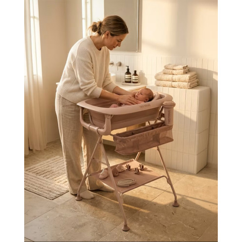 2026 Twistshake Luxury Bath Kit Faded Pink