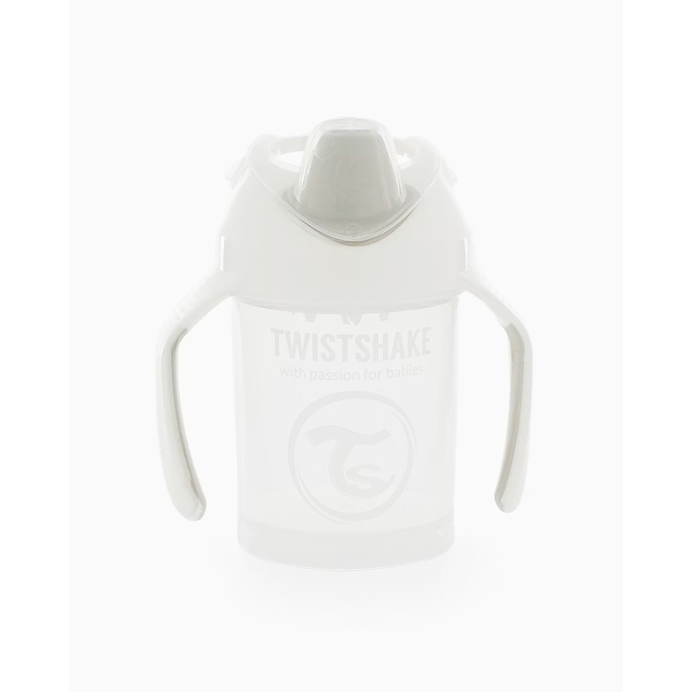 Twistshake mācību krūze - White