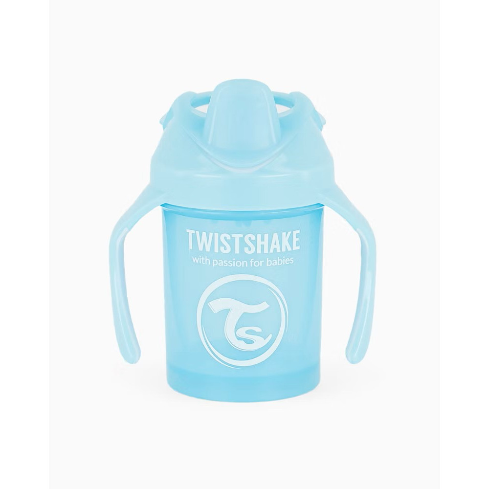 Twistshake Sippy Cup Spill-free with Mixer Net Small - Blue