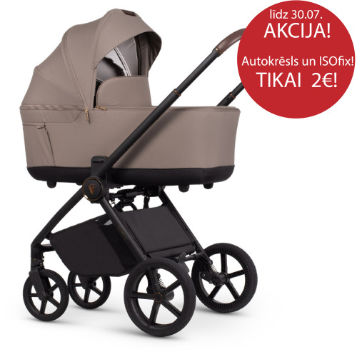 Venicci Claro 2 ratu komplekts, Almond