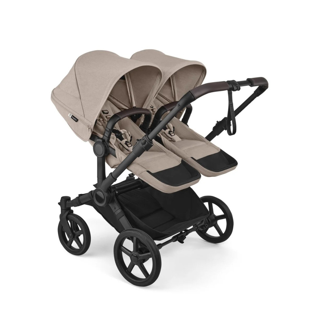 Bugaboo Donkey 6 Twin dviņu rati Desert Taupe