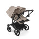 Bugaboo Donkey 6 Twin dviņu rati Desert Taupe