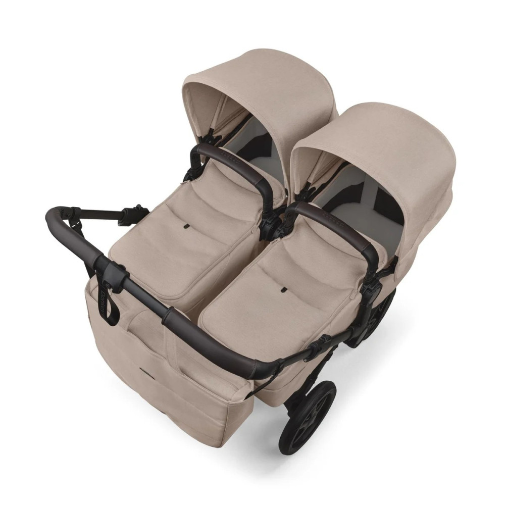 Bugaboo Donkey 6 Twin dviņu rati Desert Taupe