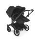 Bugaboo Donkey 6 Twin dviņu rati Heritage black