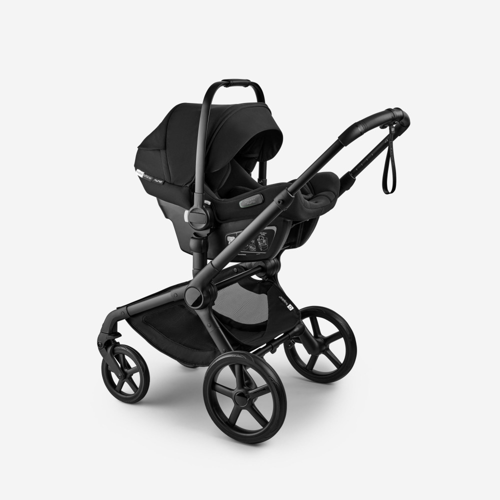 Bugaboo Fox 5 Renew ratu komplekts Misty white/Heritage black